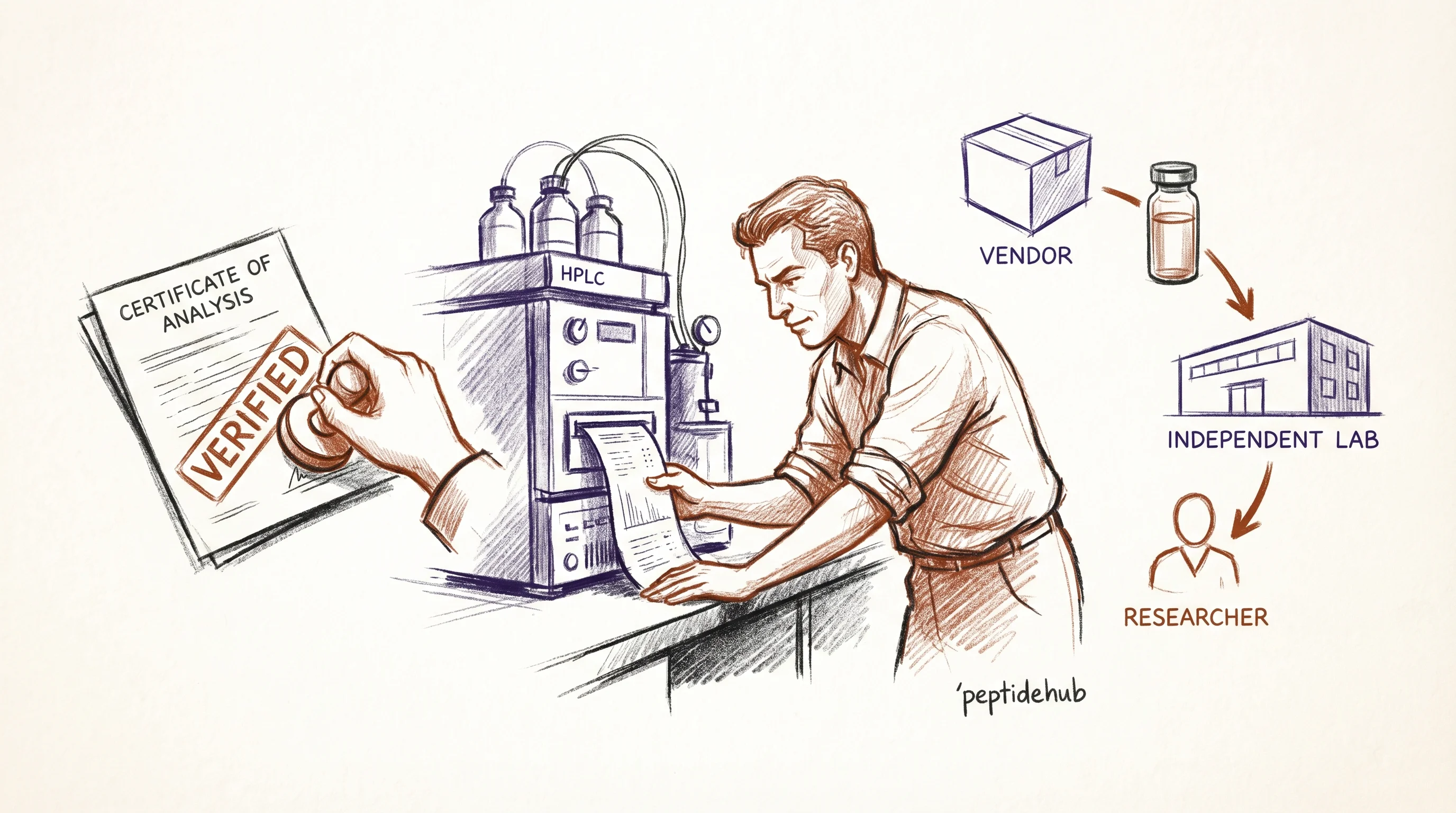 Header illustration for Third-Party Testing: How We Verify Every Batch